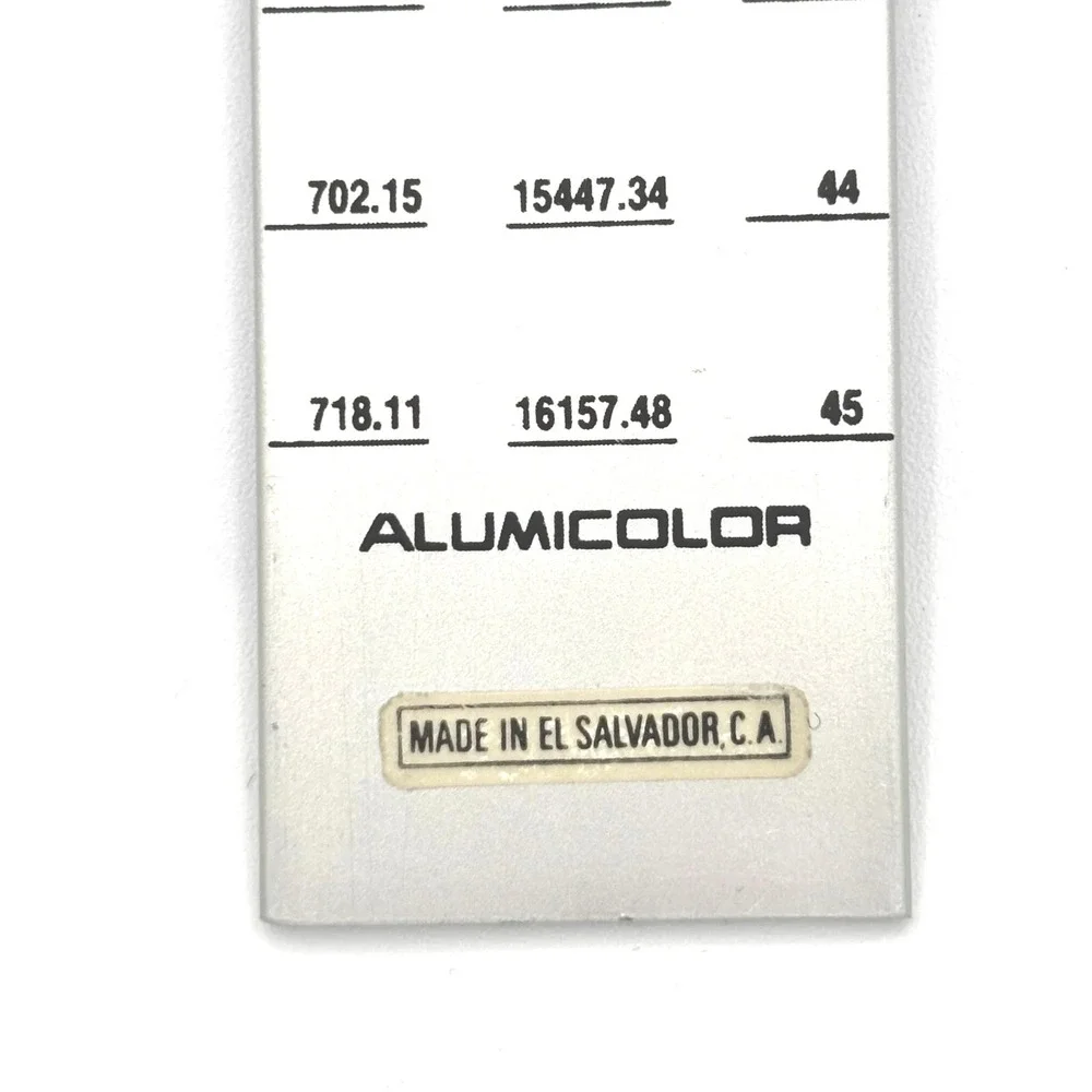 VTG Alumicolor Compass Rule Pattern Drafting Tool 18